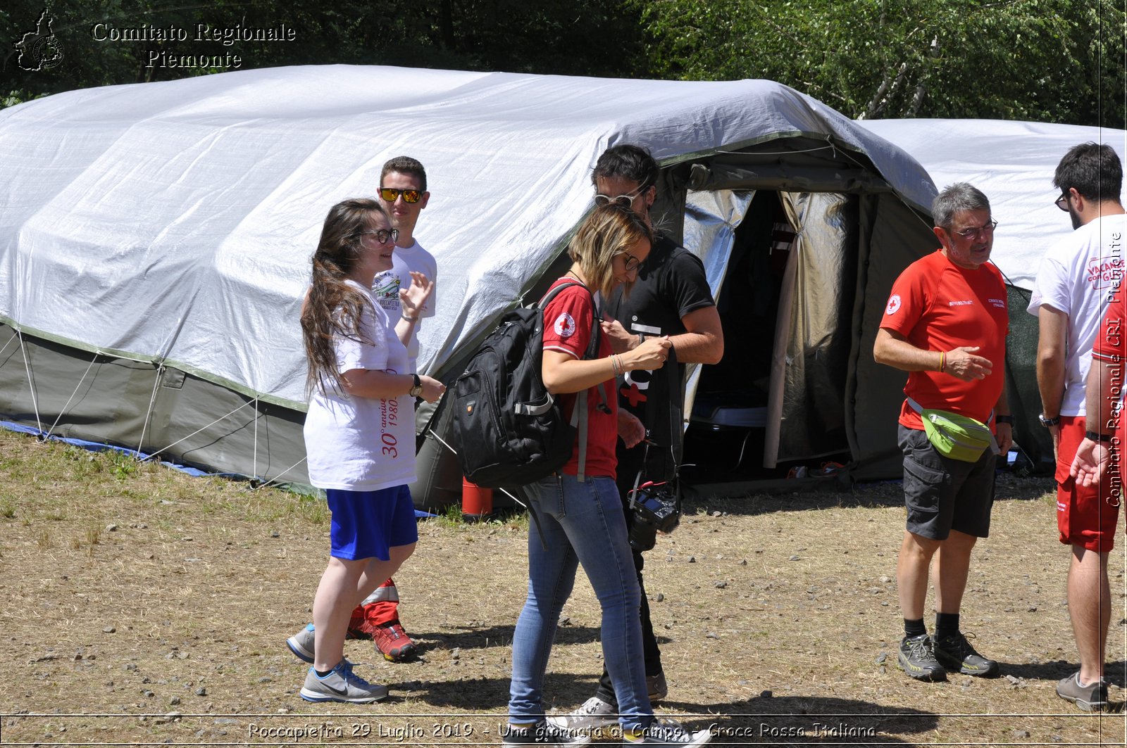 Roccapietra 29 Luglio 2019 - Una giornata al Campo - Croce Rossa Italiana - Comitato Regionale del Piemonte