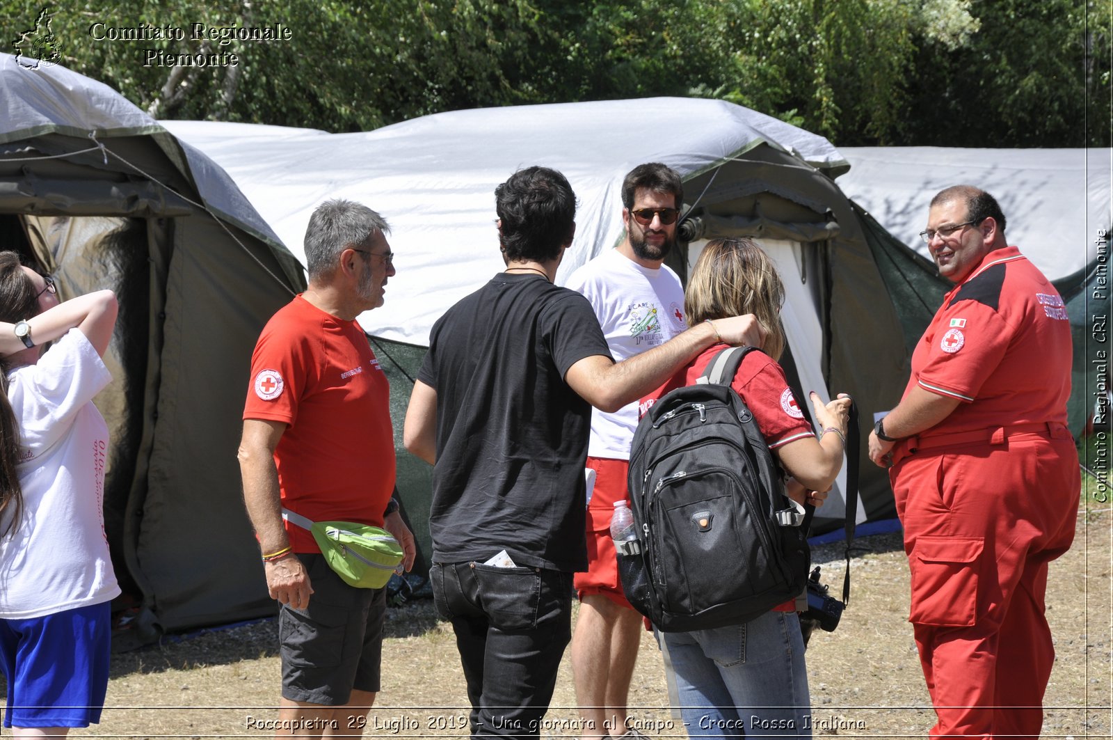 Roccapietra 29 Luglio 2019 - Una giornata al Campo - Croce Rossa Italiana - Comitato Regionale del Piemonte