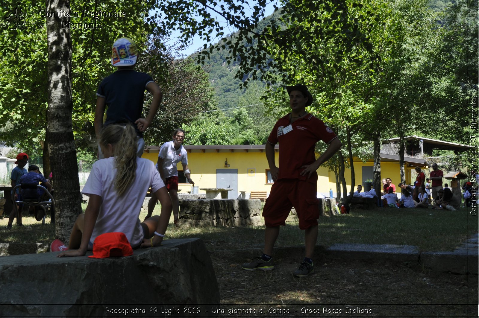 Roccapietra 29 Luglio 2019 - Una giornata al Campo - Croce Rossa Italiana - Comitato Regionale del Piemonte