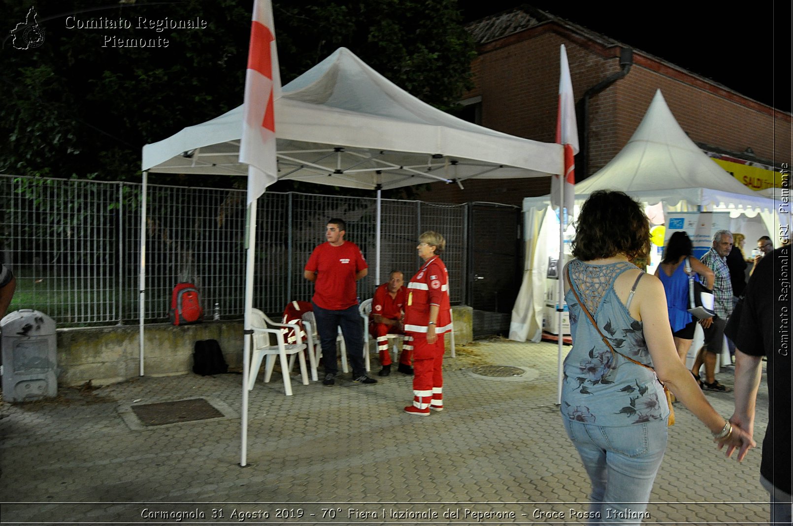 Carmagnola 31 Agosto 2019 - 70 Fiera Nazionale del Peperone - Croce Rossa Italiana - Comitato Regionale CRI Piemonte