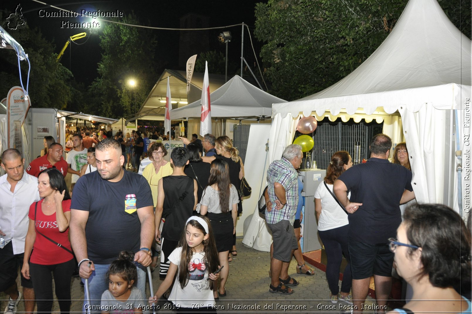 Carmagnola 31 Agosto 2019 - 70 Fiera Nazionale del Peperone - Croce Rossa Italiana - Comitato Regionale CRI Piemonte