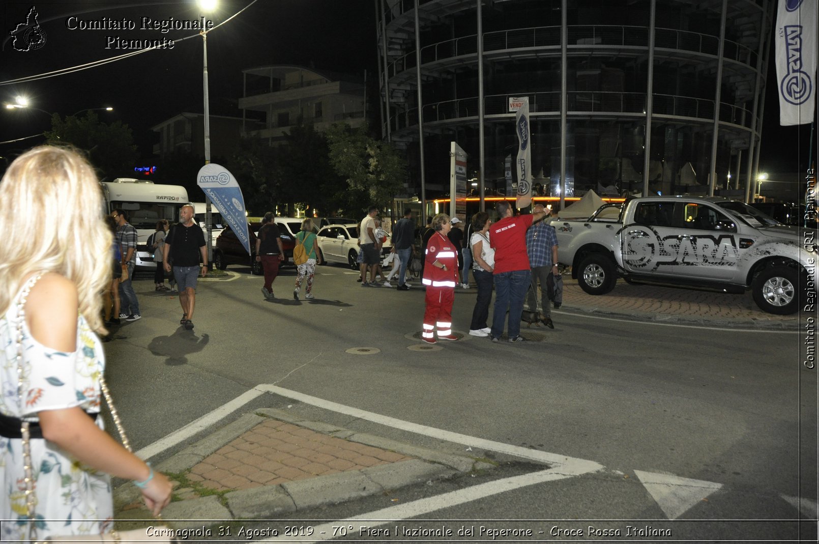 Carmagnola 31 Agosto 2019 - 70 Fiera Nazionale del Peperone - Croce Rossa Italiana - Comitato Regionale CRI Piemonte