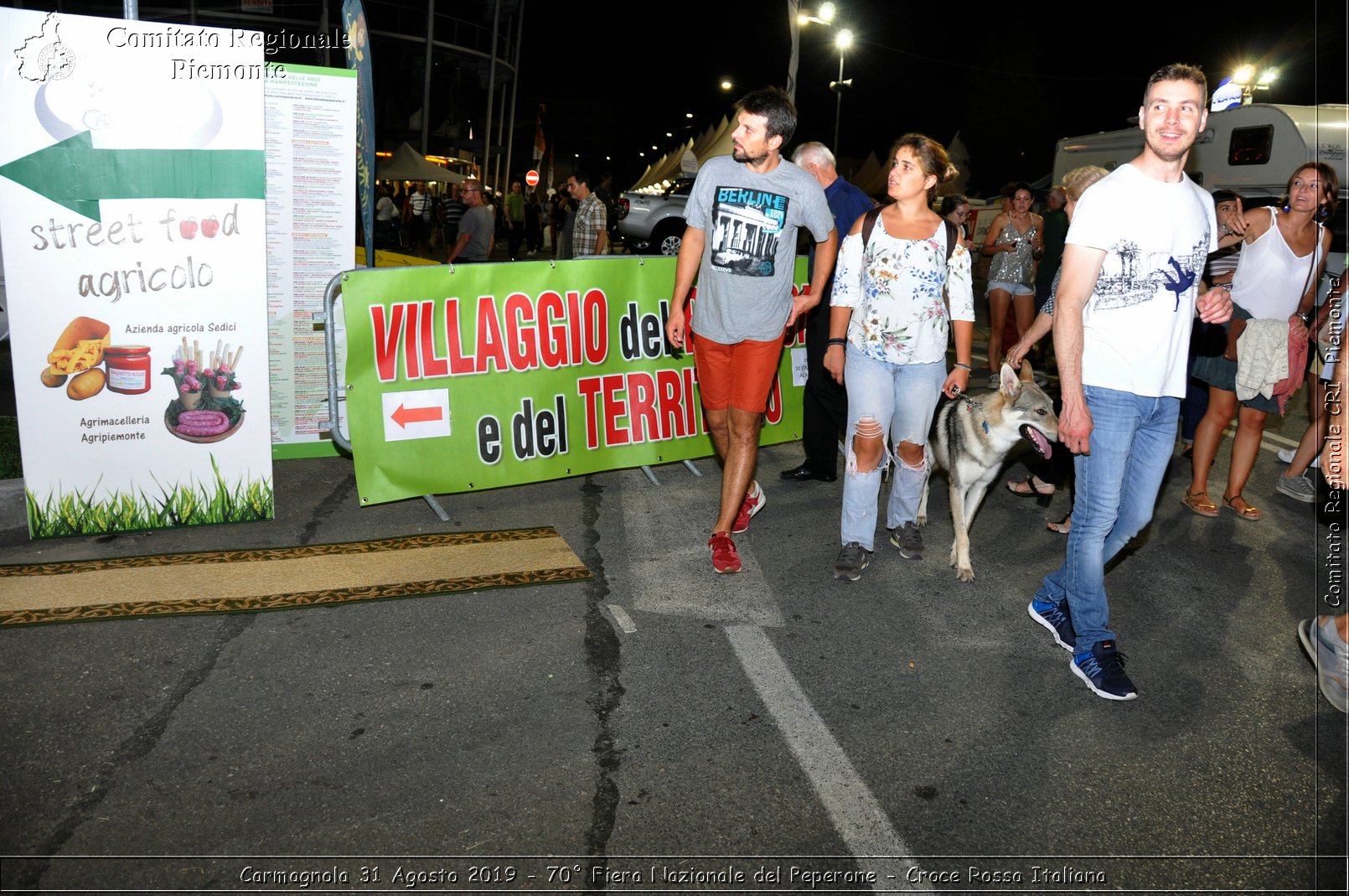 Carmagnola 31 Agosto 2019 - 70 Fiera Nazionale del Peperone - Croce Rossa Italiana - Comitato Regionale CRI Piemonte