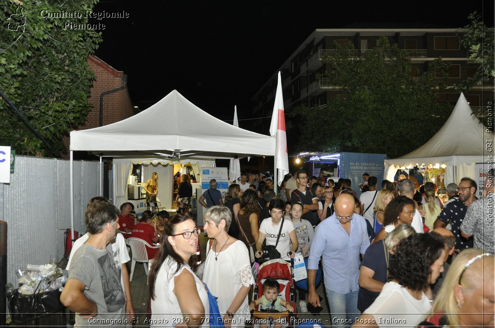 Carmagnola 31 Agosto 2019 - 70 Fiera Nazionale del Peperone - Croce Rossa Italiana - Comitato Regionale CRI Piemonte