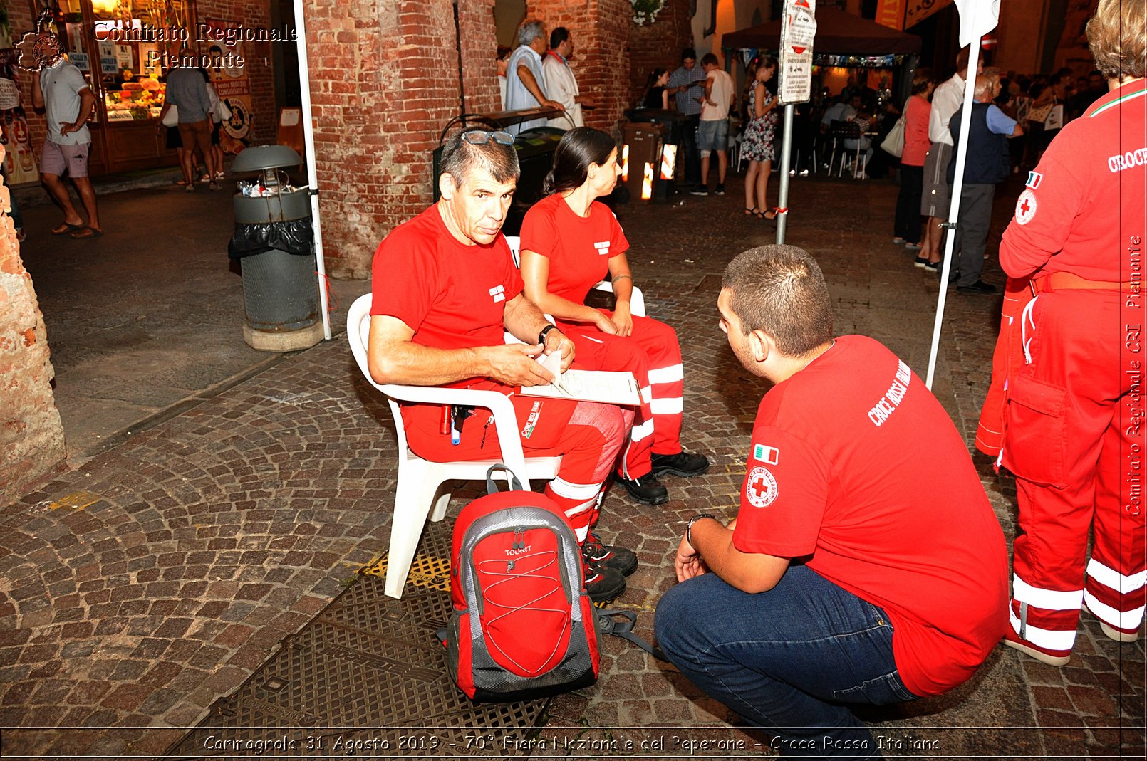 Carmagnola 31 Agosto 2019 - 70 Fiera Nazionale del Peperone - Croce Rossa Italiana - Comitato Regionale CRI Piemonte