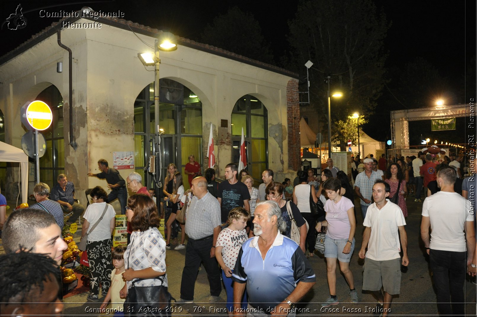 Carmagnola 31 Agosto 2019 - 70 Fiera Nazionale del Peperone - Croce Rossa Italiana - Comitato Regionale CRI Piemonte