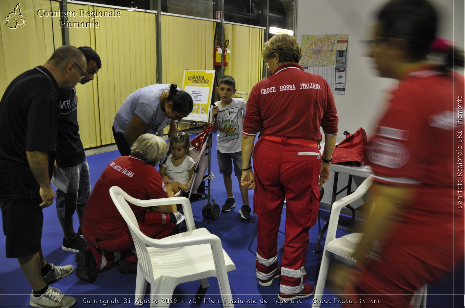 Carmagnola 31 Agosto 2019 - 70 Fiera Nazionale del Peperone - Croce Rossa Italiana - Comitato Regionale CRI Piemonte