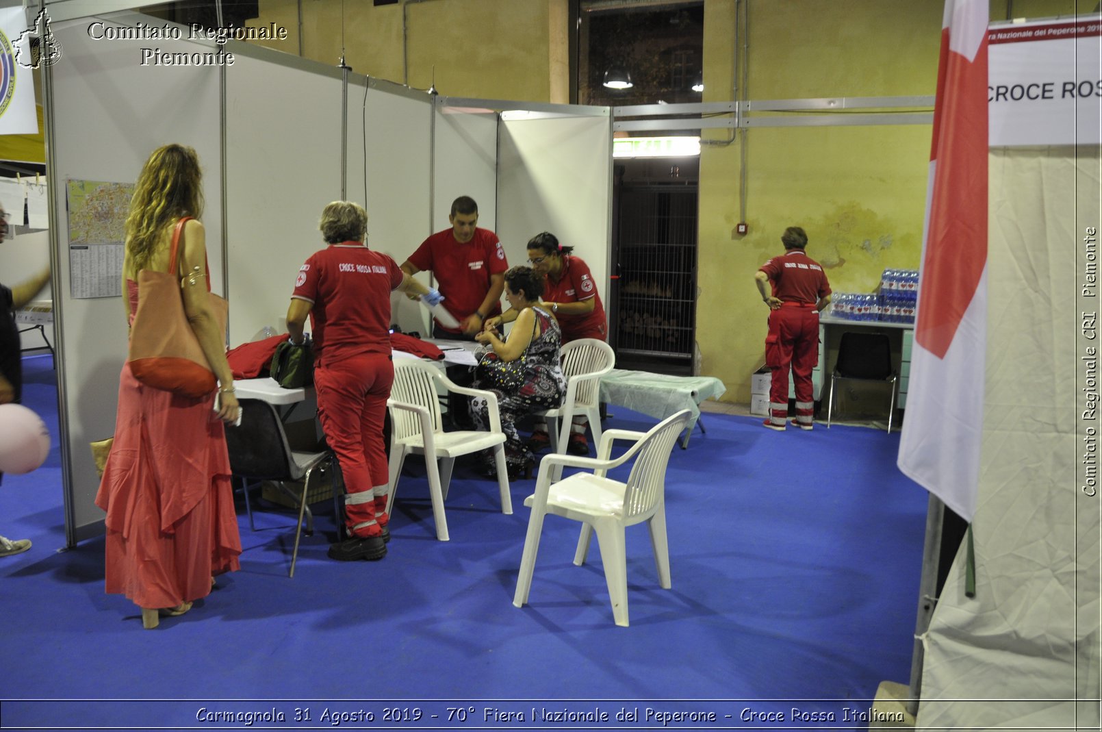 Carmagnola 31 Agosto 2019 - 70 Fiera Nazionale del Peperone - Croce Rossa Italiana - Comitato Regionale CRI Piemonte