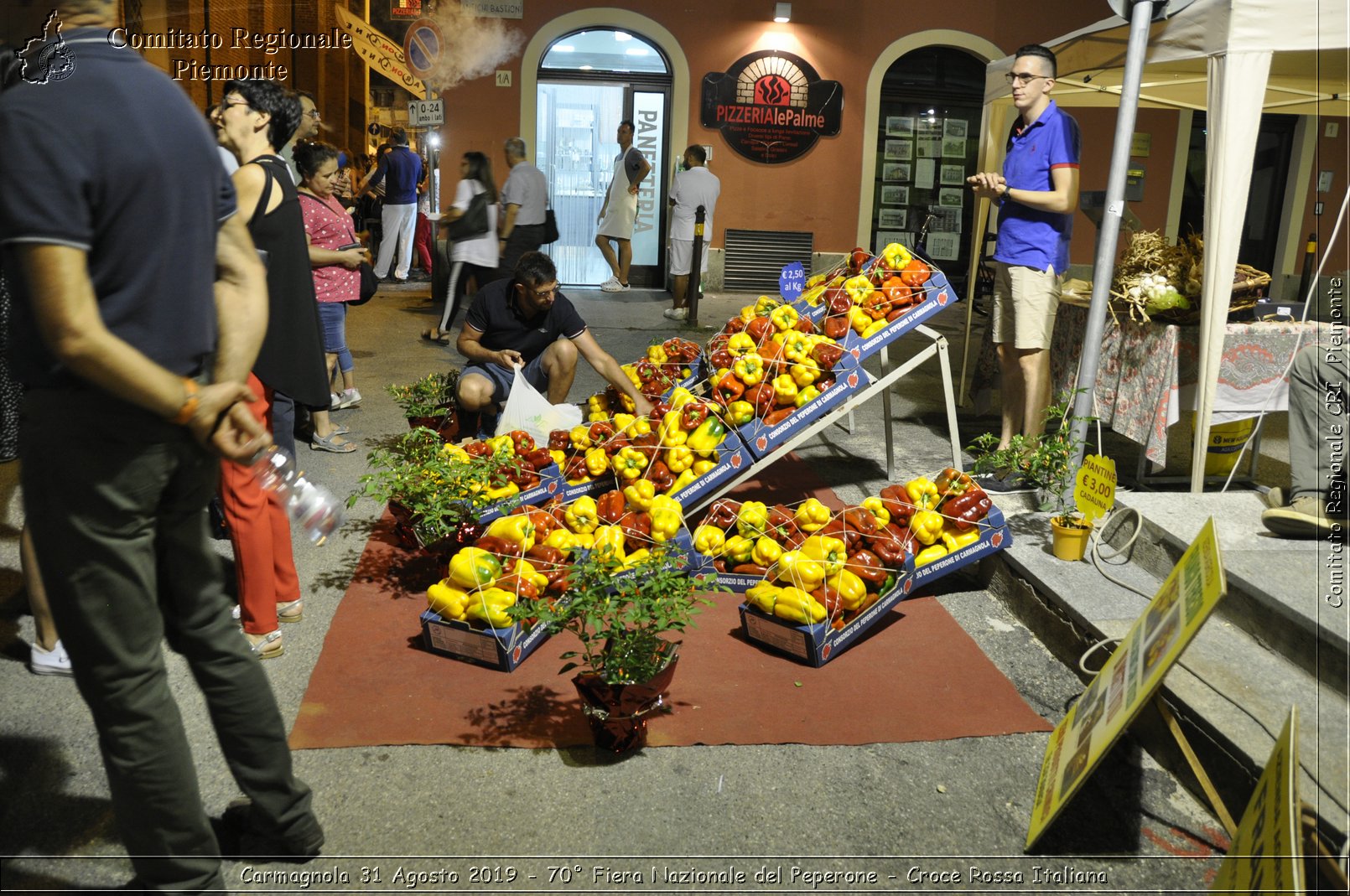 Carmagnola 31 Agosto 2019 - 70 Fiera Nazionale del Peperone - Croce Rossa Italiana - Comitato Regionale CRI Piemonte