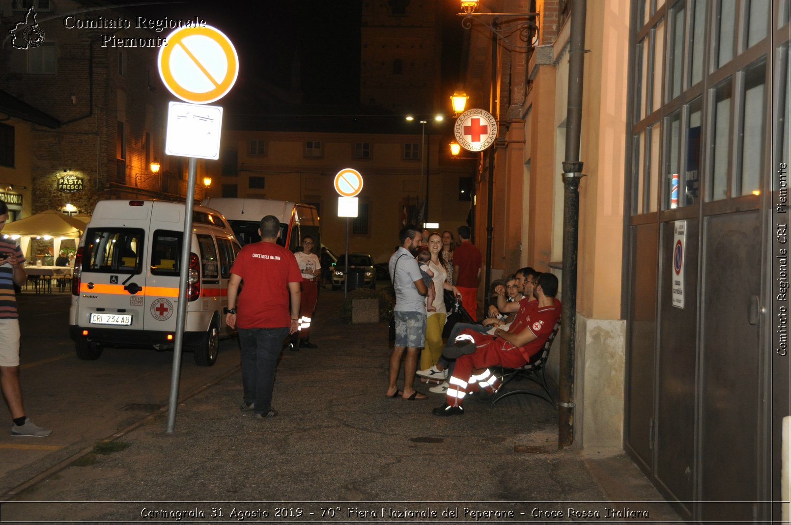 Carmagnola 31 Agosto 2019 - 70 Fiera Nazionale del Peperone - Croce Rossa Italiana - Comitato Regionale CRI Piemonte