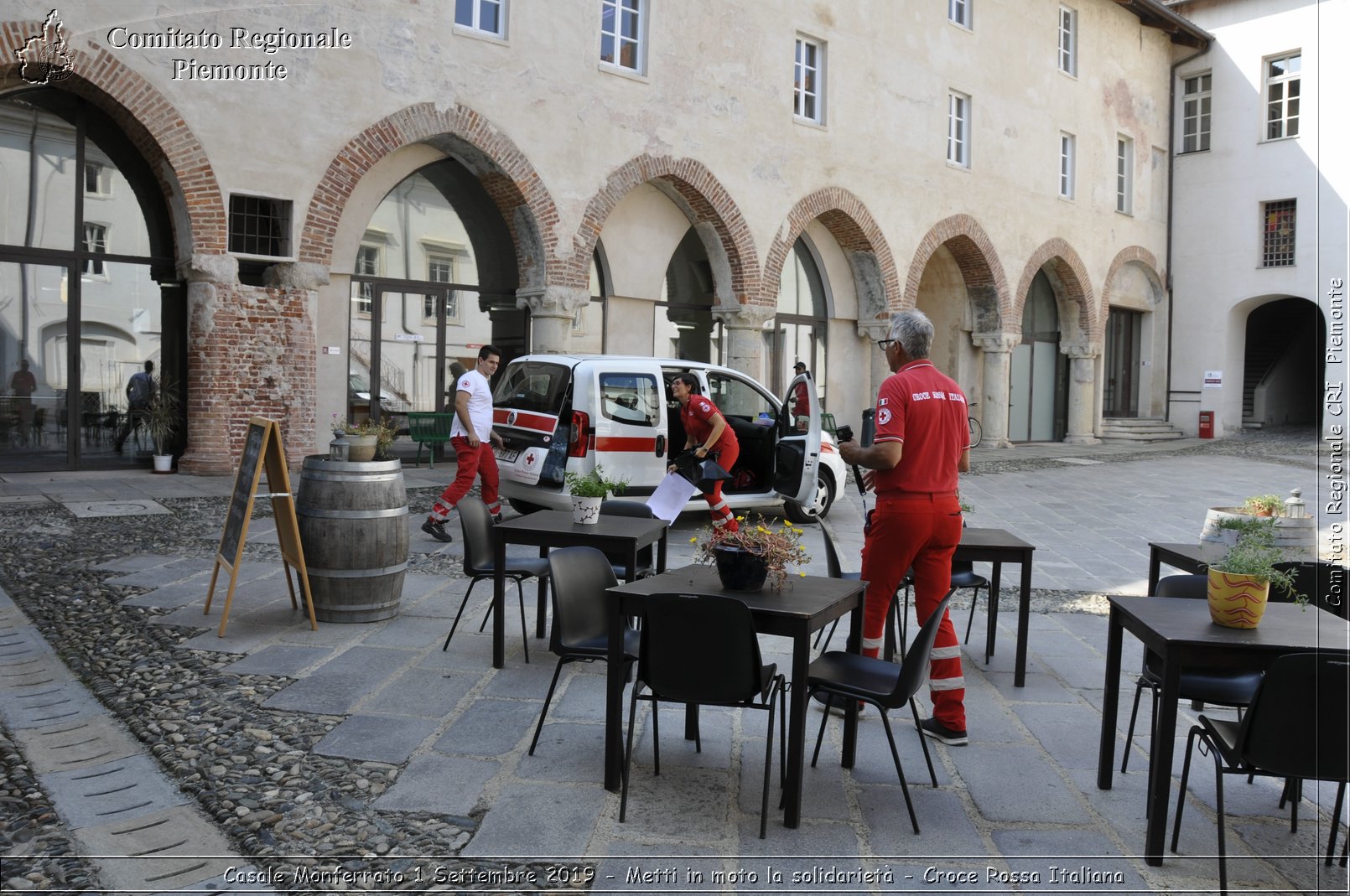 Casale Monferrato 1 Settembre 2019 - Metti in moto la solidariet - Croce Rossa Italiana