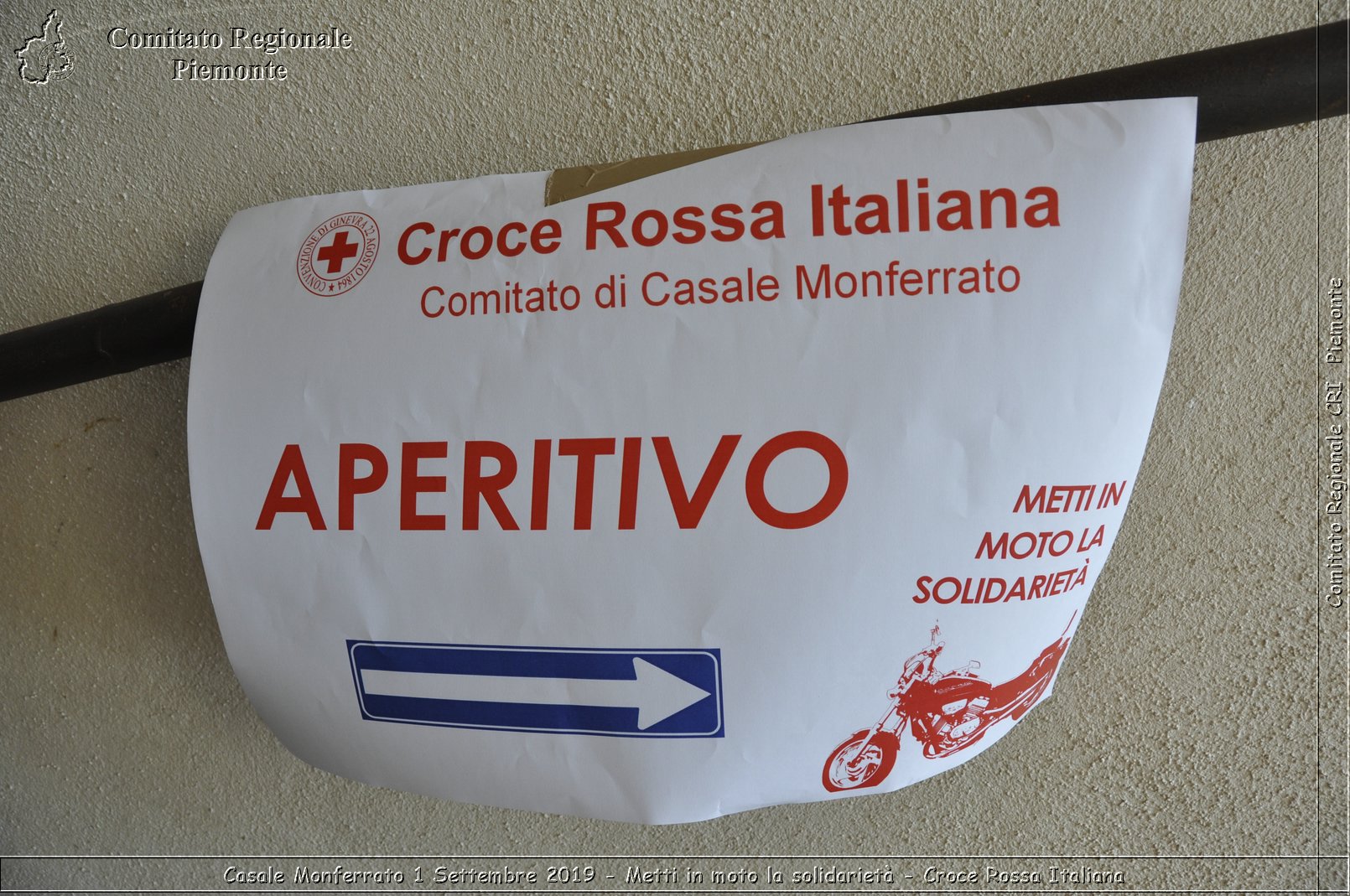 Casale Monferrato 1 Settembre 2019 - Metti in moto la solidariet - Croce Rossa Italiana