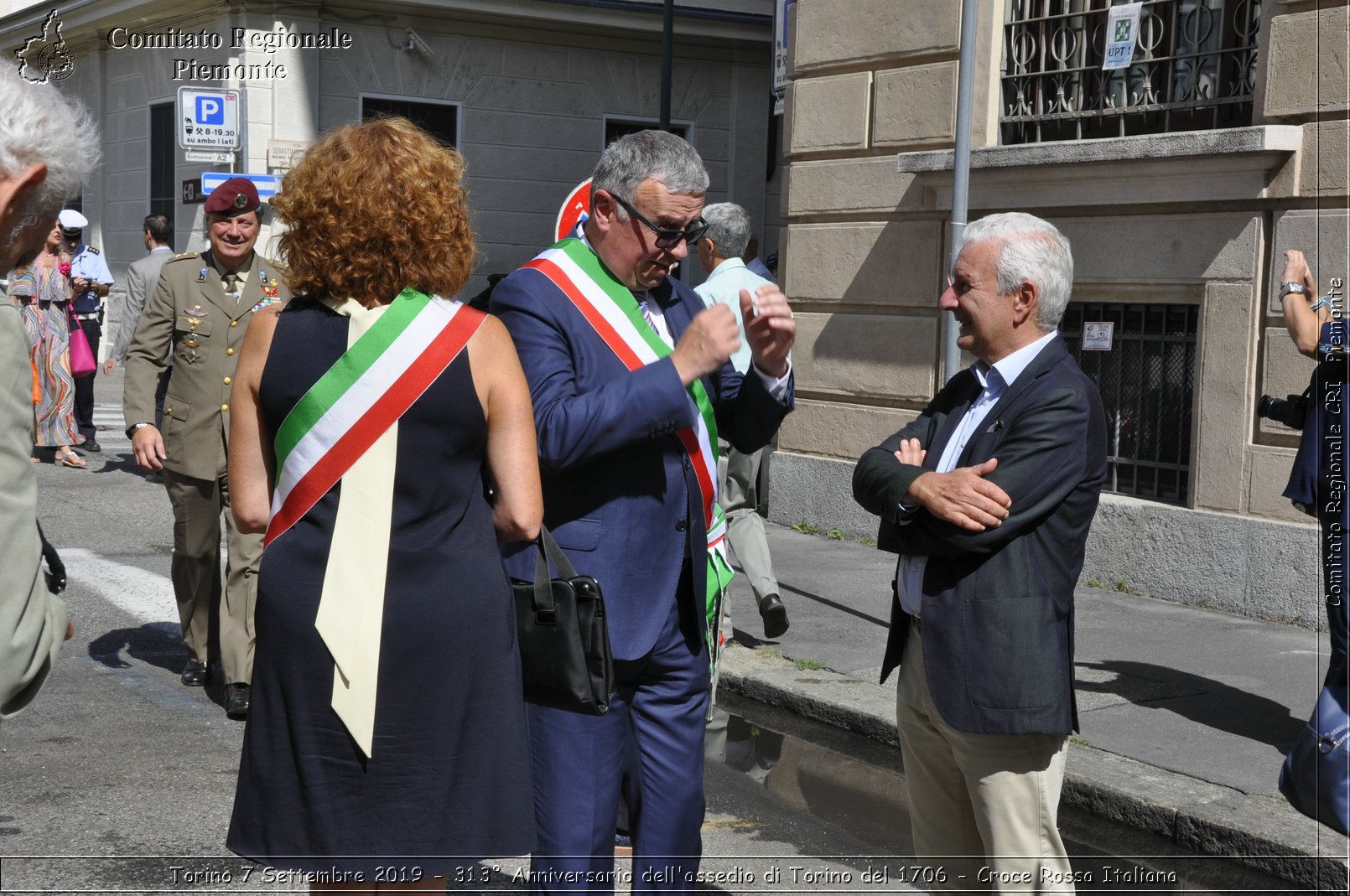 Torino 7 Settembre 2019 - 313 Anniversario dell'assedio di Torino del 1706 - Croce Rossa Italiana