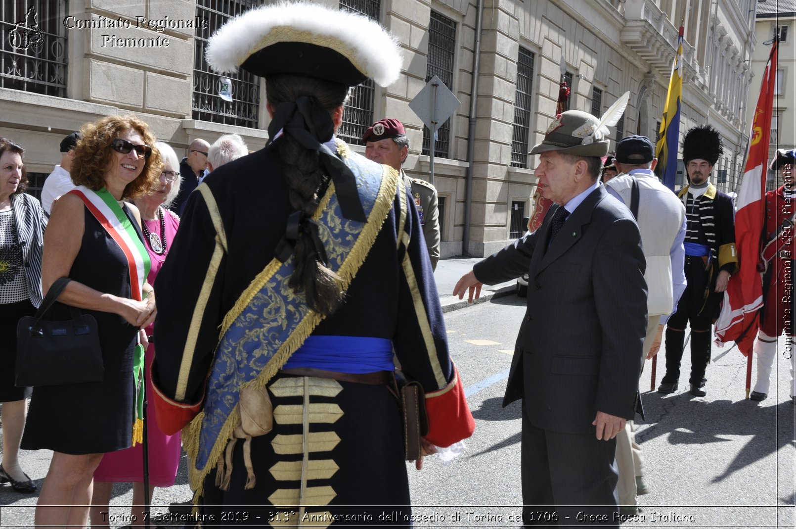 Torino 7 Settembre 2019 - 313 Anniversario dell'assedio di Torino del 1706 - Croce Rossa Italiana