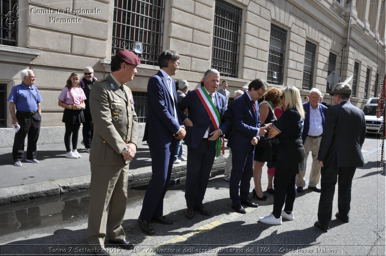 Torino 7 Settembre 2019 - 313 Anniversario dell'assedio di Torino del 1706 - Croce Rossa Italiana