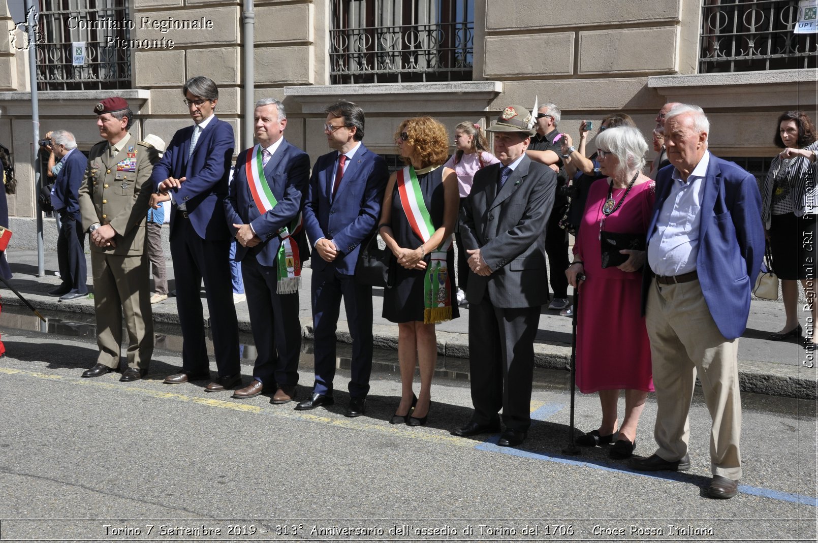 Torino 7 Settembre 2019 - 313 Anniversario dell'assedio di Torino del 1706 - Croce Rossa Italiana