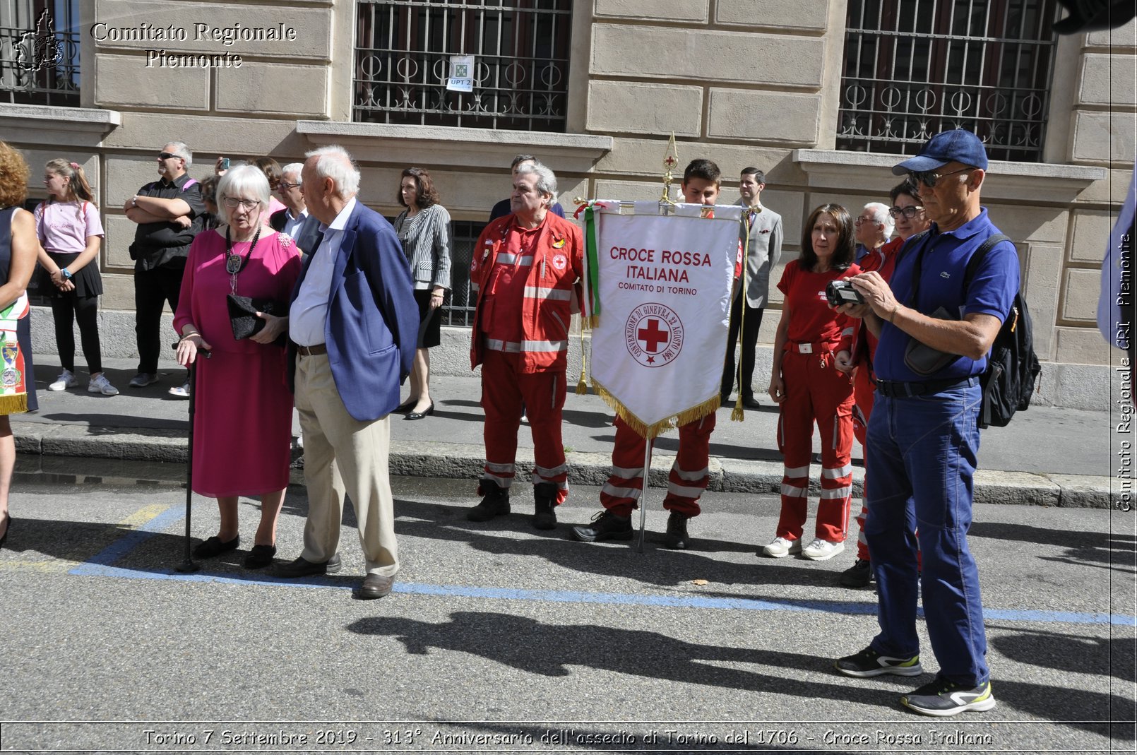 Torino 7 Settembre 2019 - 313 Anniversario dell'assedio di Torino del 1706 - Croce Rossa Italiana