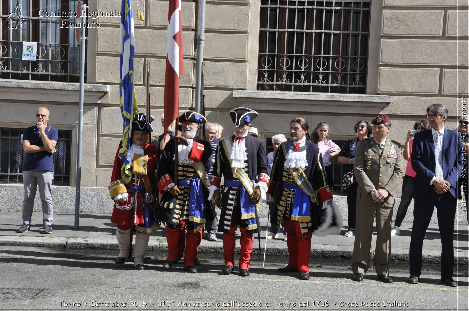 Torino 7 Settembre 2019 - 313 Anniversario dell'assedio di Torino del 1706 - Croce Rossa Italiana