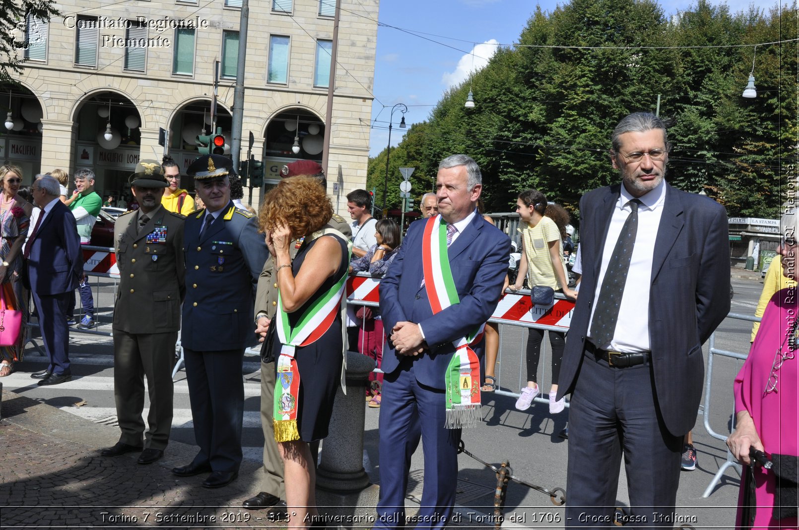 Torino 7 Settembre 2019 - 313 Anniversario dell'assedio di Torino del 1706 - Croce Rossa Italiana