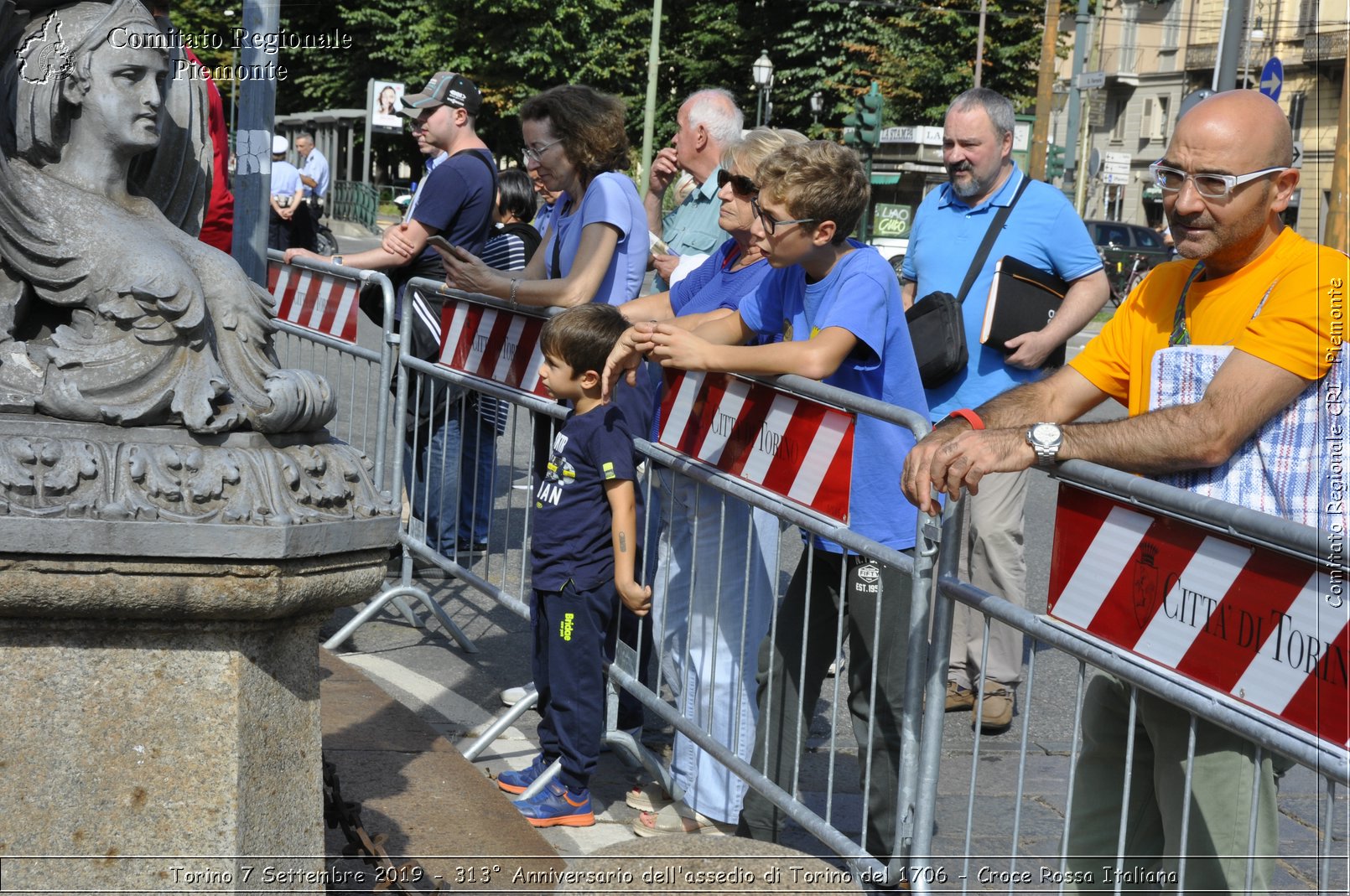 Torino 7 Settembre 2019 - 313 Anniversario dell'assedio di Torino del 1706 - Croce Rossa Italiana