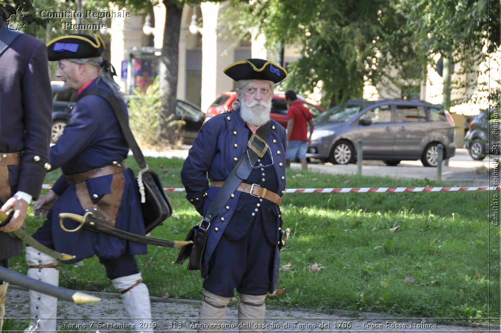 Torino 7 Settembre 2019 - 313 Anniversario dell'assedio di Torino del 1706 - Croce Rossa Italiana