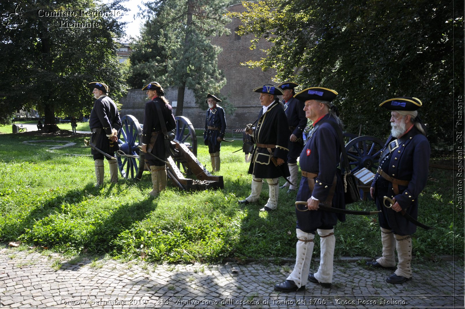 Torino 7 Settembre 2019 - 313 Anniversario dell'assedio di Torino del 1706 - Croce Rossa Italiana