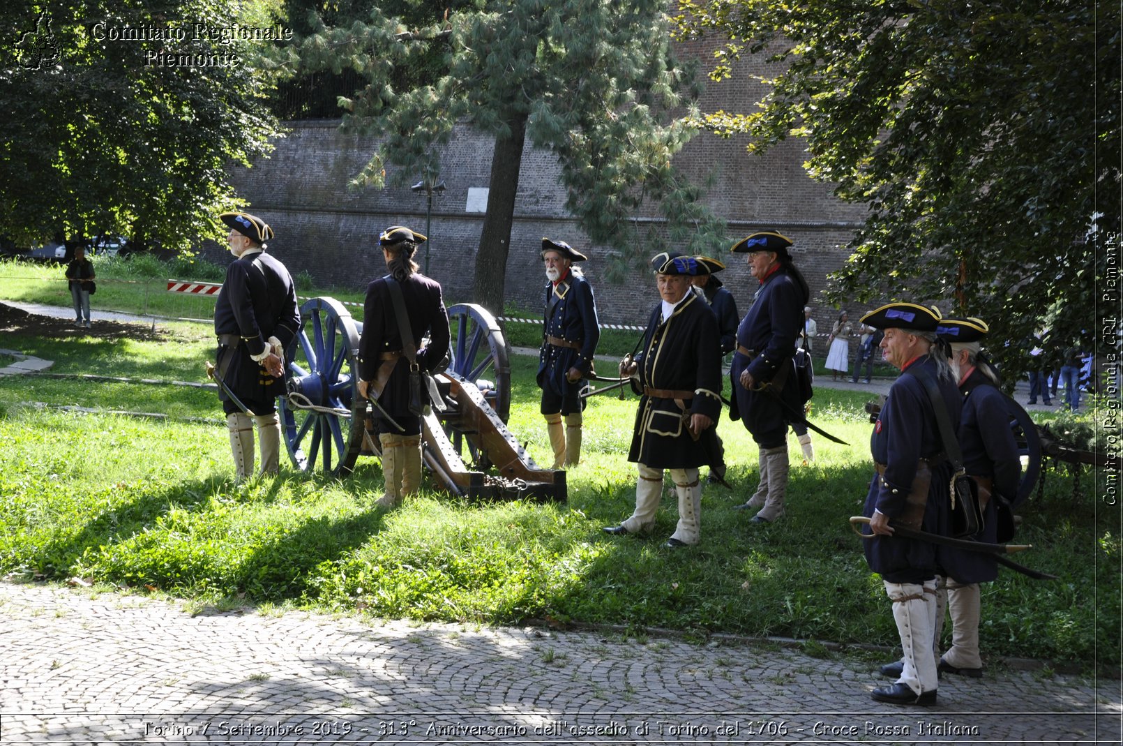 Torino 7 Settembre 2019 - 313 Anniversario dell'assedio di Torino del 1706 - Croce Rossa Italiana