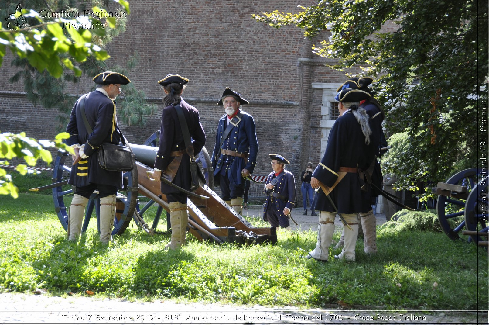 Torino 7 Settembre 2019 - 313 Anniversario dell'assedio di Torino del 1706 - Croce Rossa Italiana