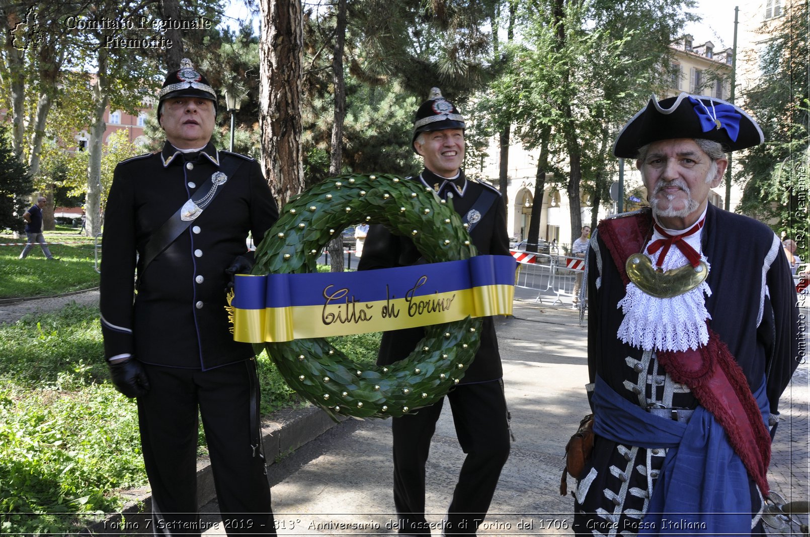 Torino 7 Settembre 2019 - 313 Anniversario dell'assedio di Torino del 1706 - Croce Rossa Italiana