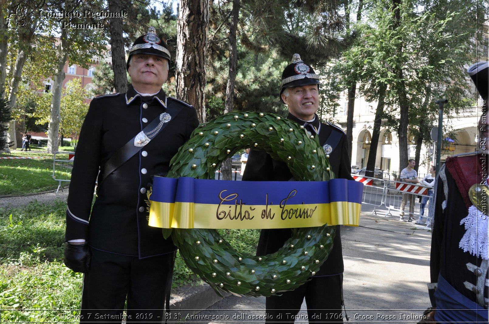 Torino 7 Settembre 2019 - 313 Anniversario dell'assedio di Torino del 1706 - Croce Rossa Italiana