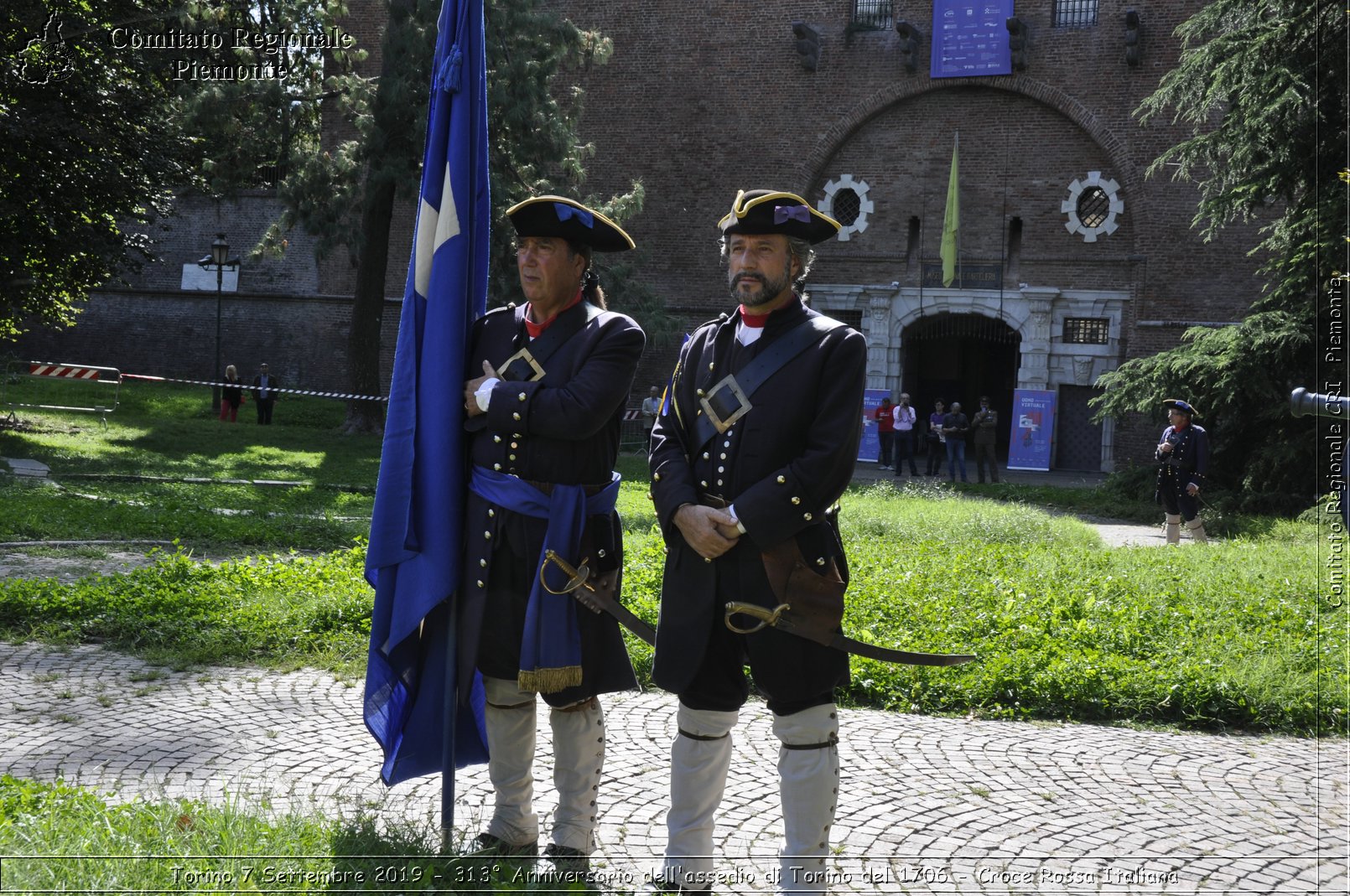 Torino 7 Settembre 2019 - 313 Anniversario dell'assedio di Torino del 1706 - Croce Rossa Italiana