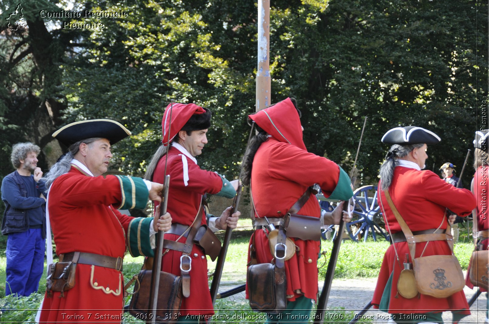 Torino 7 Settembre 2019 - 313 Anniversario dell'assedio di Torino del 1706 - Croce Rossa Italiana