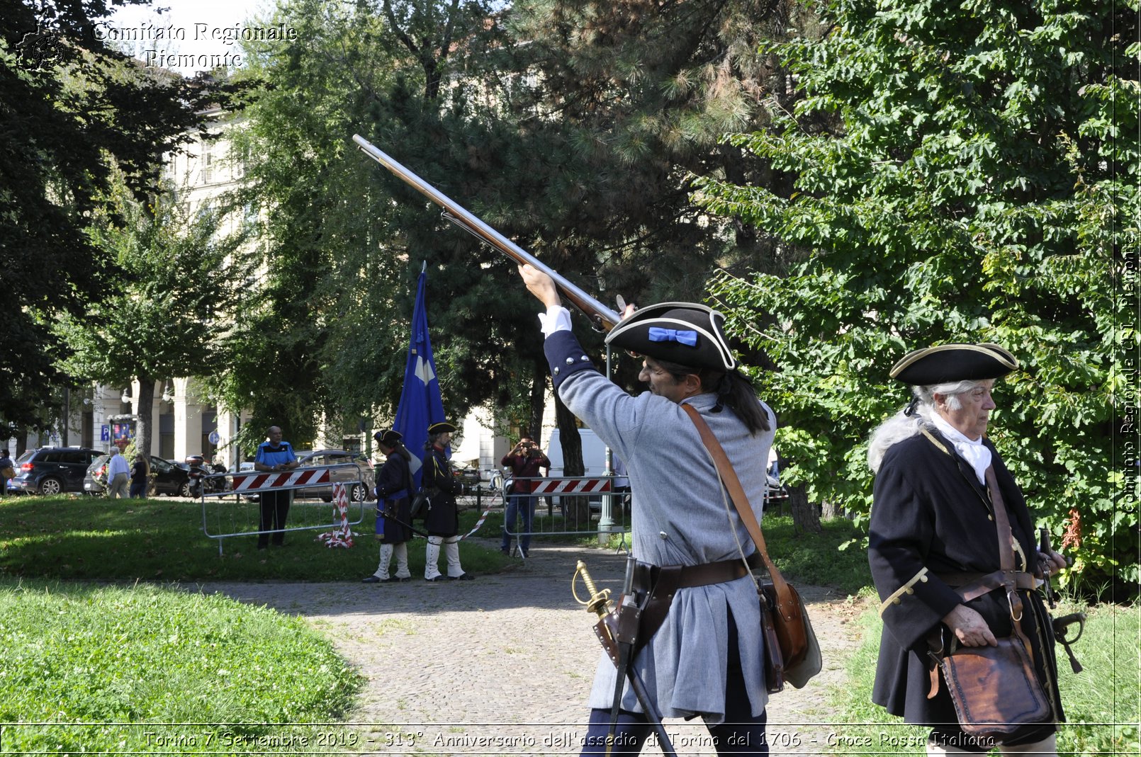 Torino 7 Settembre 2019 - 313 Anniversario dell'assedio di Torino del 1706 - Croce Rossa Italiana