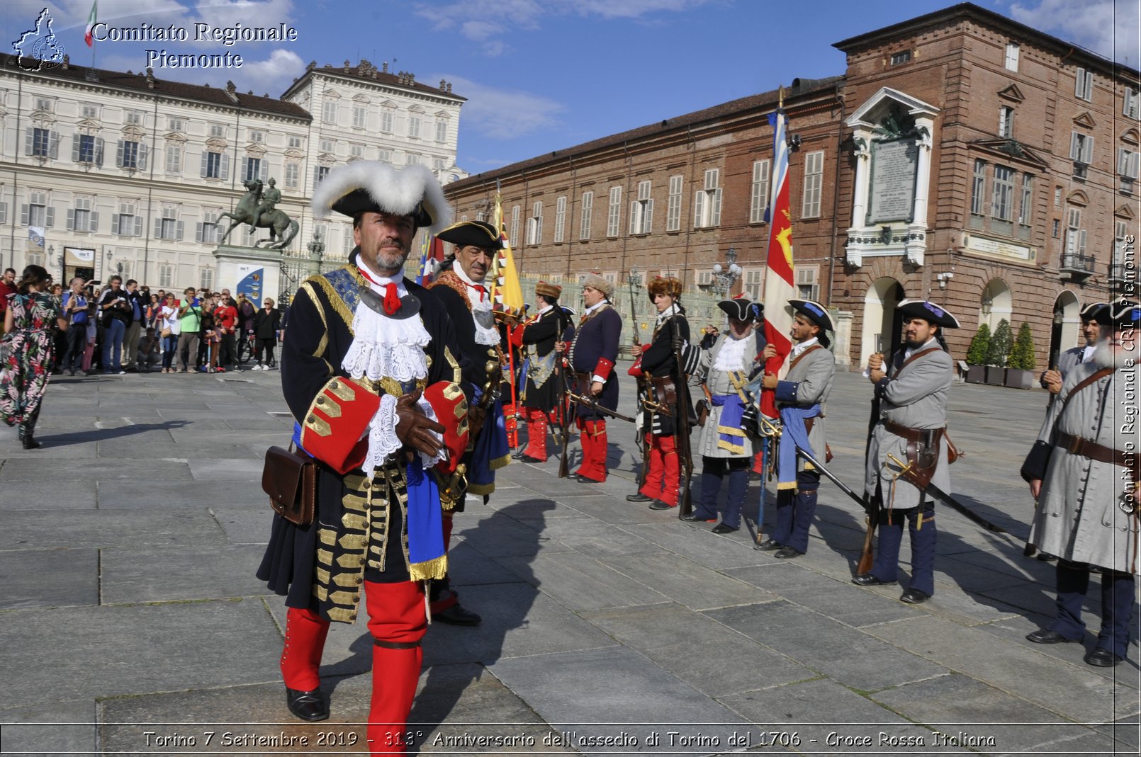 Torino 7 Settembre 2019 - 313 Anniversario dell'assedio di Torino del 1706 - Croce Rossa Italiana