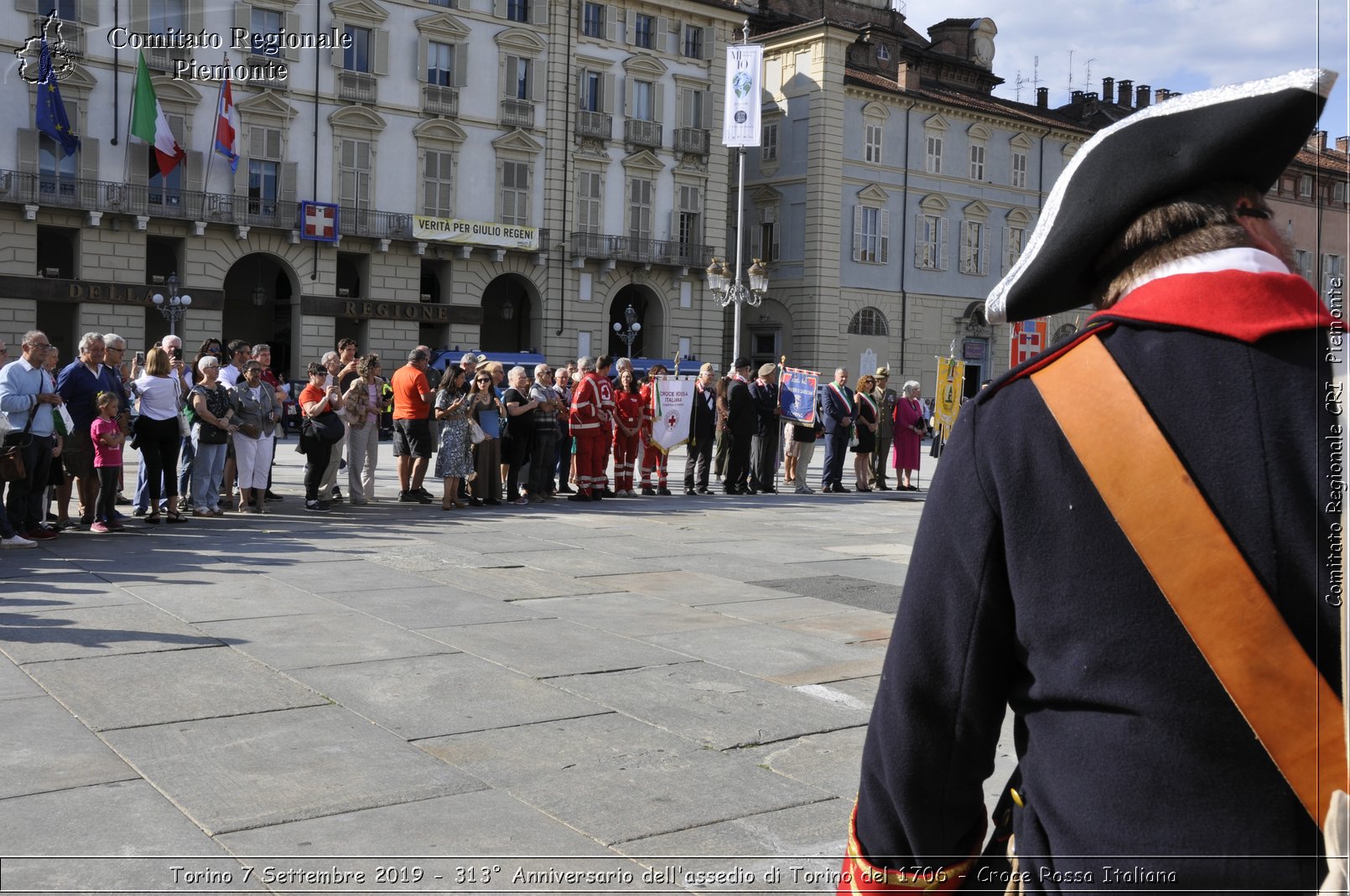 Torino 7 Settembre 2019 - 313 Anniversario dell'assedio di Torino del 1706 - Croce Rossa Italiana
