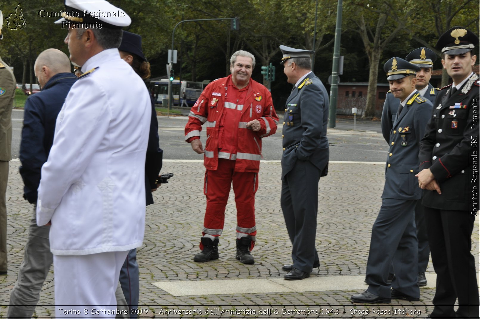 Torino 8 Settembre 2019 - Anniversario dell'Armistizio dell'8 Settembre 1943 - Croce Rossa Italiana