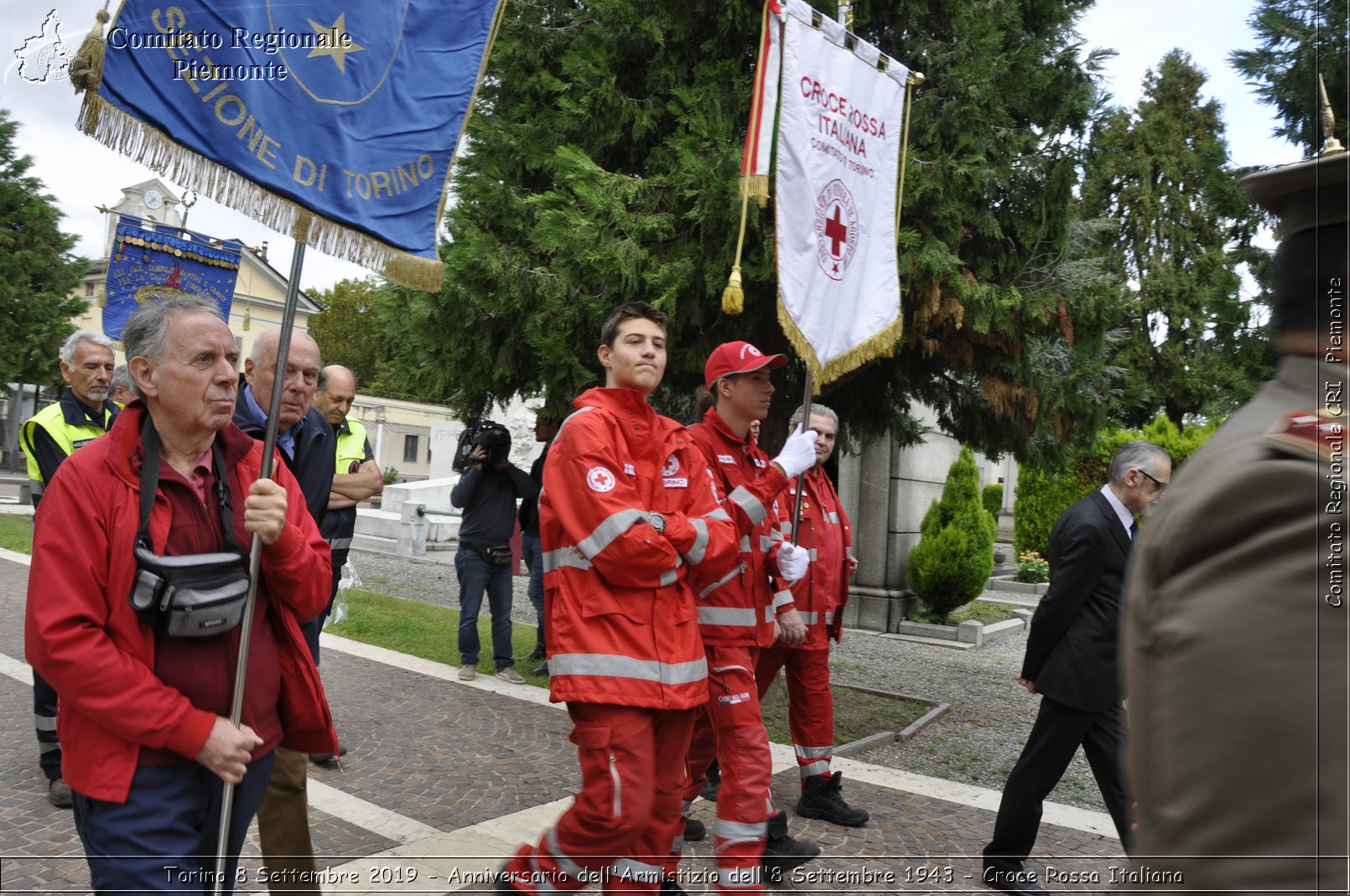 Torino 8 Settembre 2019 - Anniversario dell'Armistizio dell'8 Settembre 1943 - Croce Rossa Italiana