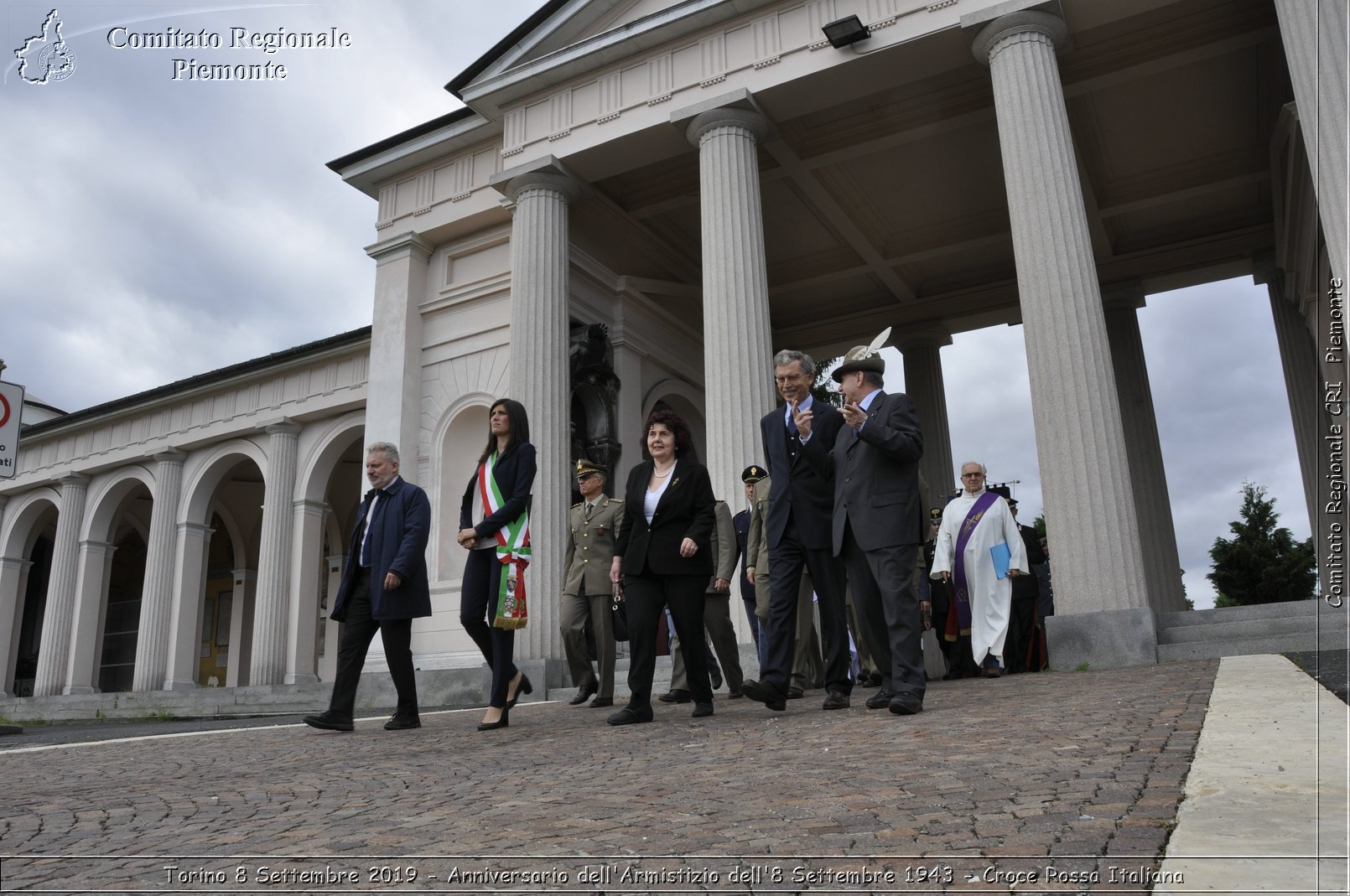 Torino 8 Settembre 2019 - Anniversario dell'Armistizio dell'8 Settembre 1943 - Croce Rossa Italiana