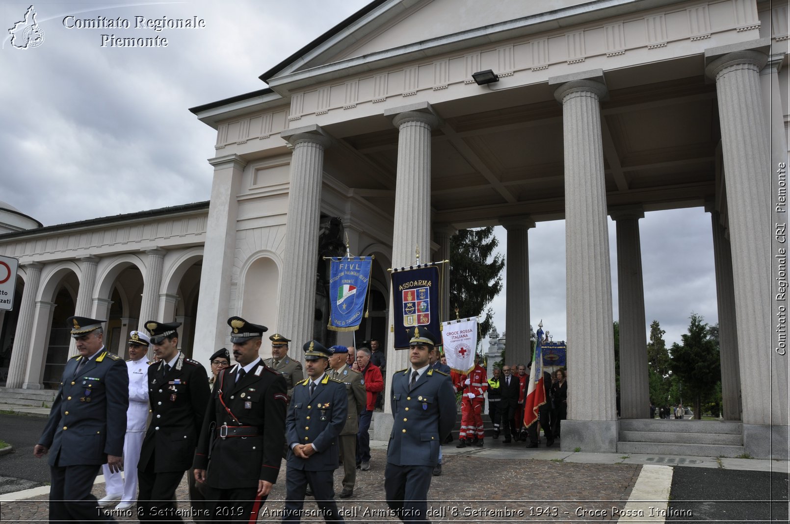 Torino 8 Settembre 2019 - Anniversario dell'Armistizio dell'8 Settembre 1943 - Croce Rossa Italiana