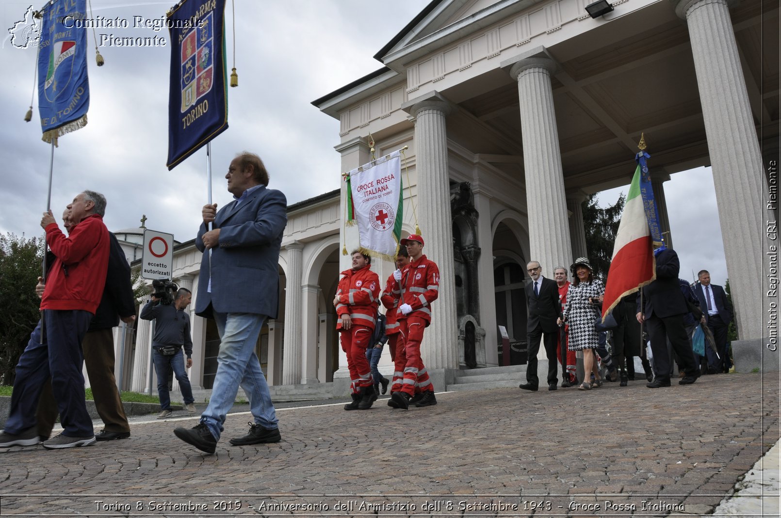 Torino 8 Settembre 2019 - Anniversario dell'Armistizio dell'8 Settembre 1943 - Croce Rossa Italiana