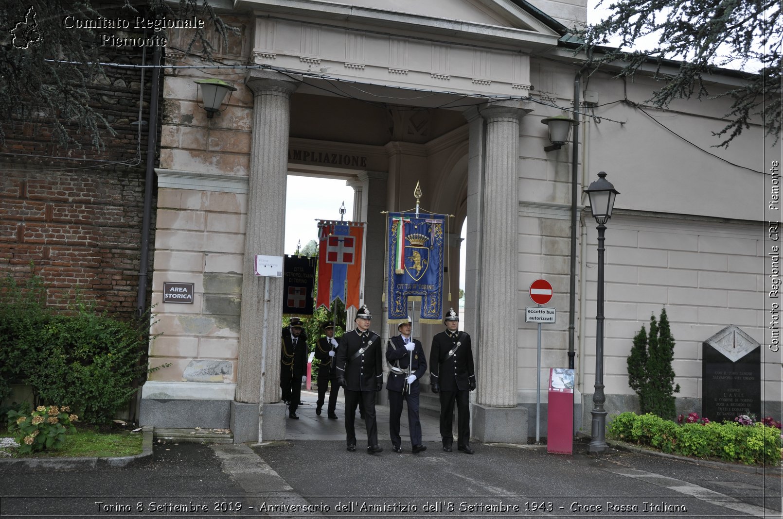 Torino 8 Settembre 2019 - Anniversario dell'Armistizio dell'8 Settembre 1943 - Croce Rossa Italiana