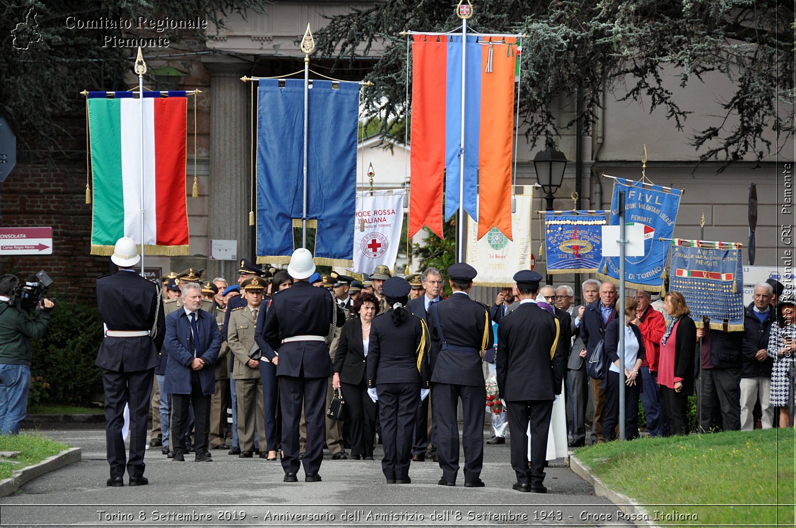 Torino 8 Settembre 2019 - Anniversario dell'Armistizio dell'8 Settembre 1943 - Croce Rossa Italiana