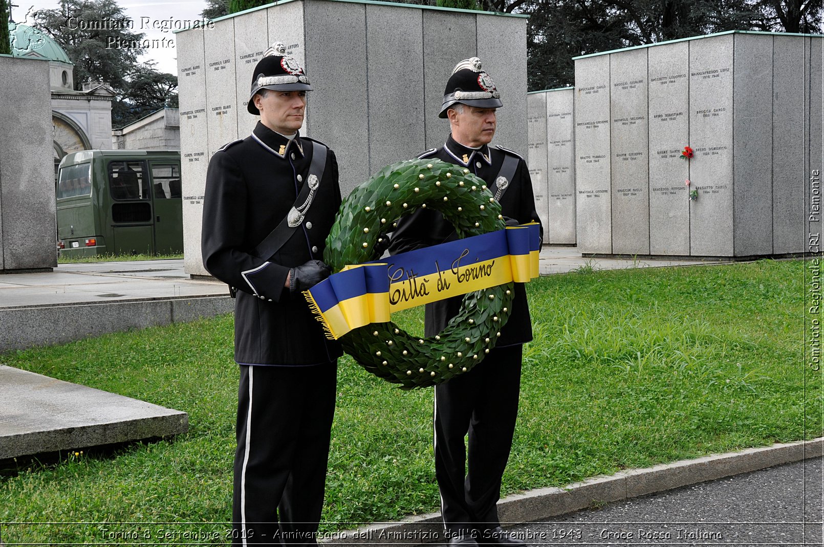 Torino 8 Settembre 2019 - Anniversario dell'Armistizio dell'8 Settembre 1943 - Croce Rossa Italiana