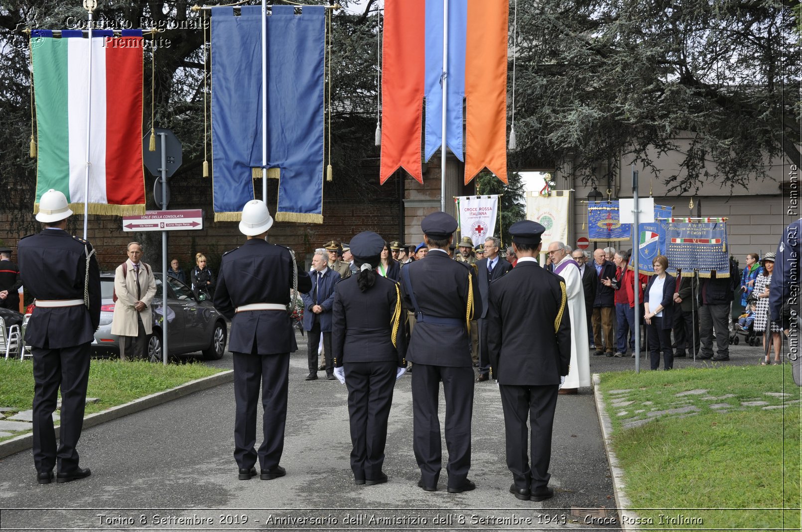 Torino 8 Settembre 2019 - Anniversario dell'Armistizio dell'8 Settembre 1943 - Croce Rossa Italiana