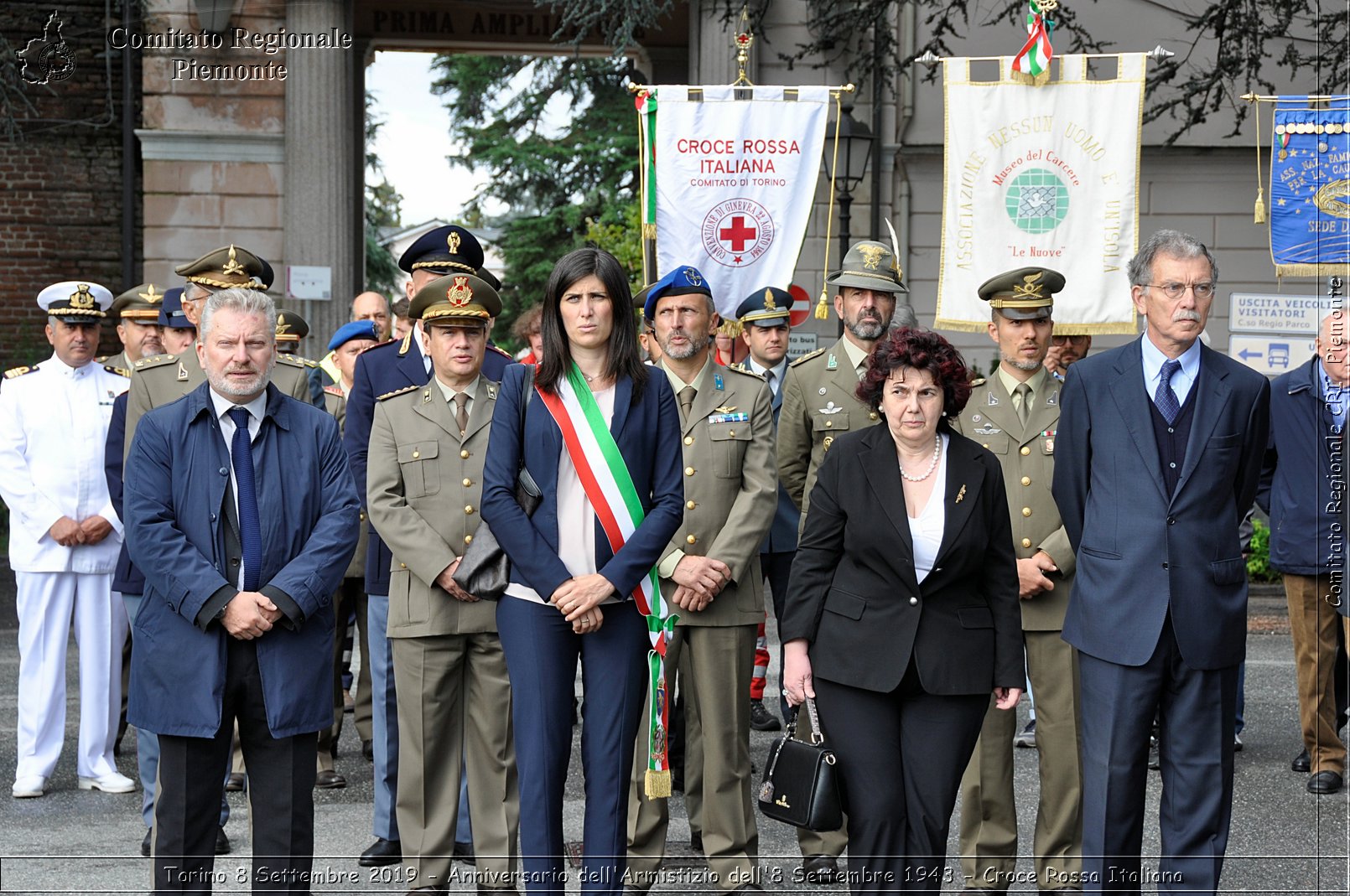 Torino 8 Settembre 2019 - Anniversario dell'Armistizio dell'8 Settembre 1943 - Croce Rossa Italiana