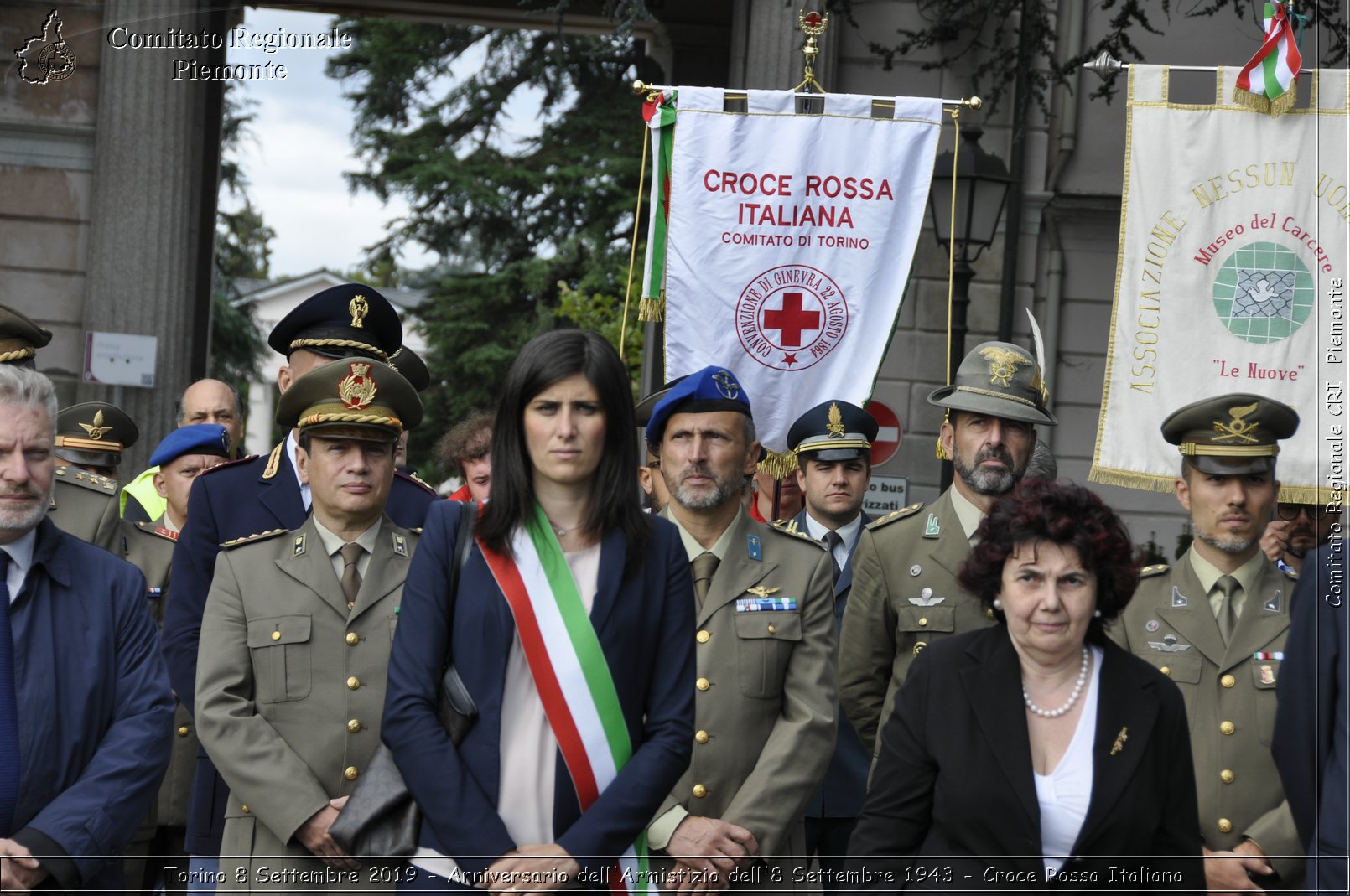 Torino 8 Settembre 2019 - Anniversario dell'Armistizio dell'8 Settembre 1943 - Croce Rossa Italiana