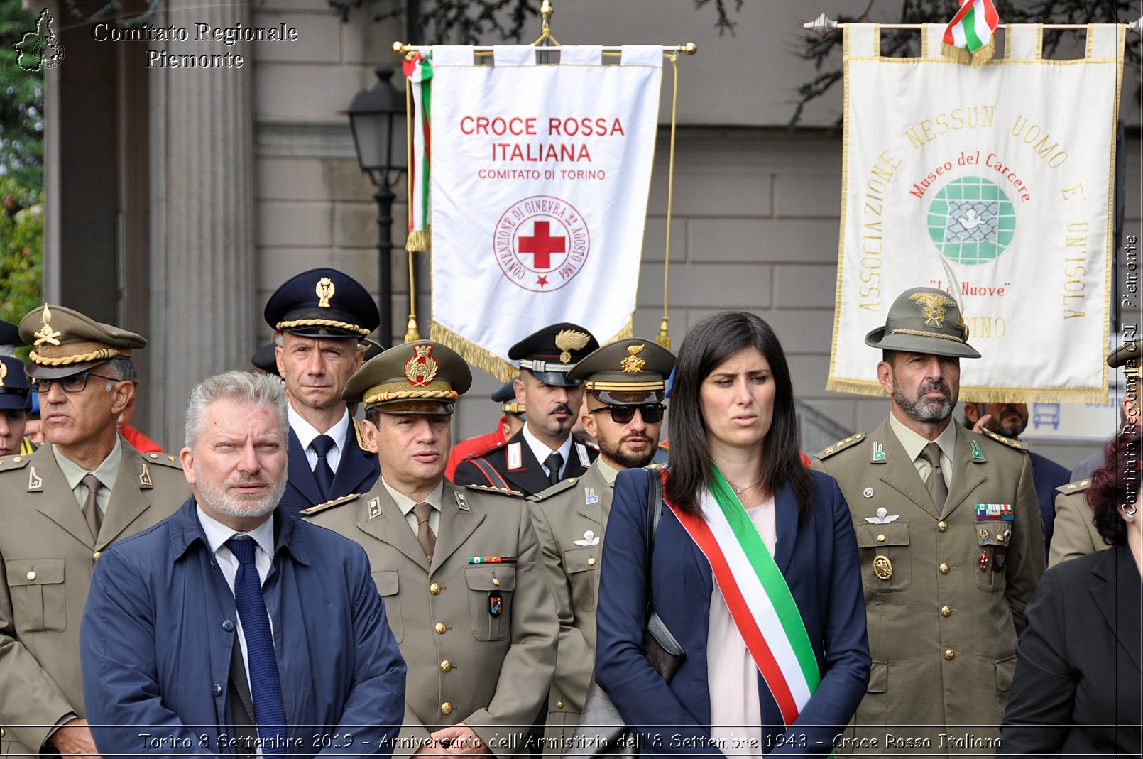 Torino 8 Settembre 2019 - Anniversario dell'Armistizio dell'8 Settembre 1943 - Croce Rossa Italiana