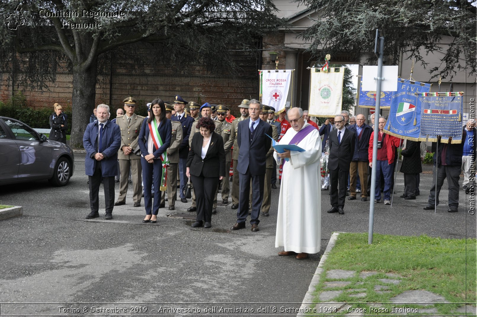 Torino 8 Settembre 2019 - Anniversario dell'Armistizio dell'8 Settembre 1943 - Croce Rossa Italiana