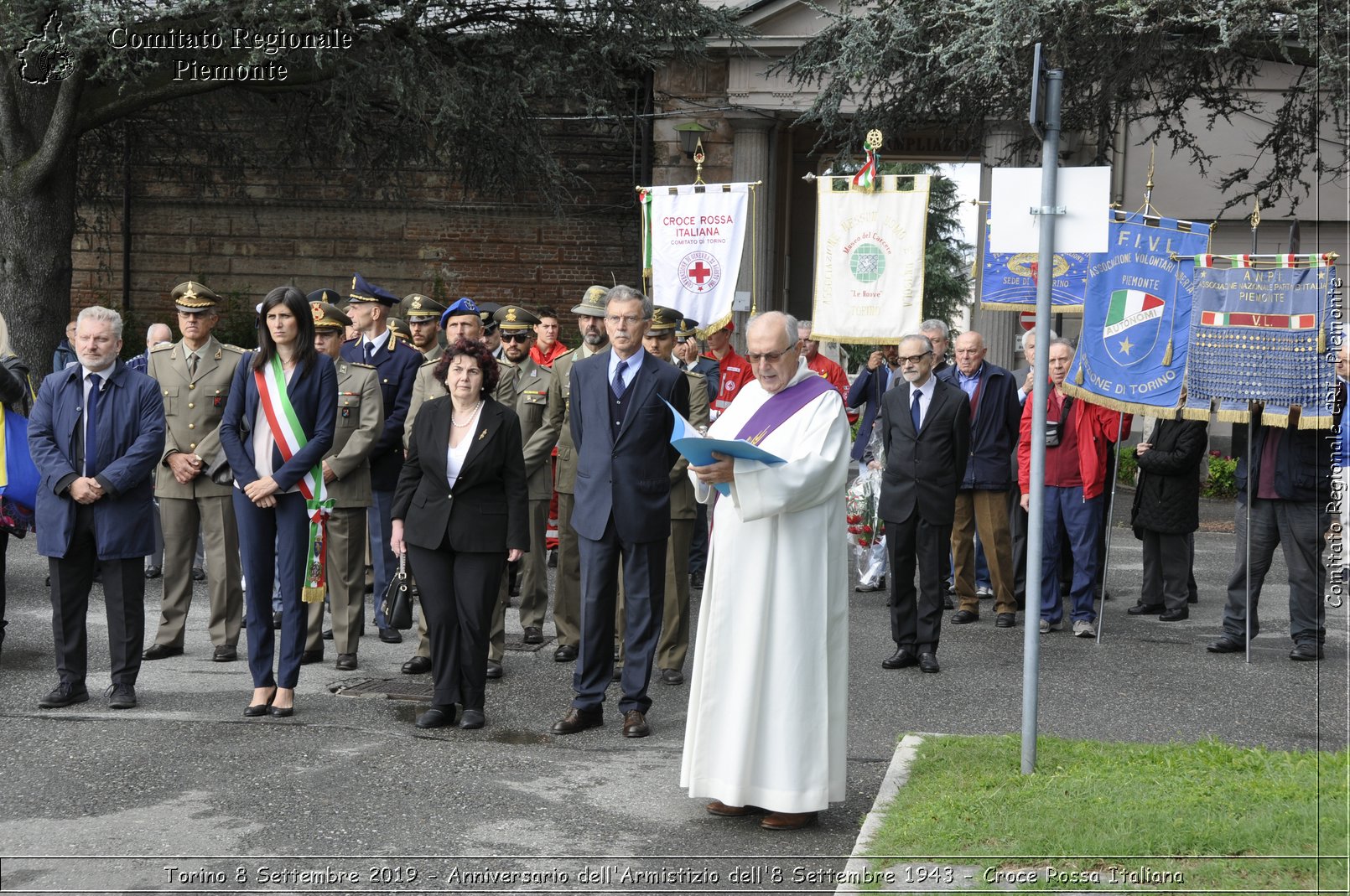 Torino 8 Settembre 2019 - Anniversario dell'Armistizio dell'8 Settembre 1943 - Croce Rossa Italiana