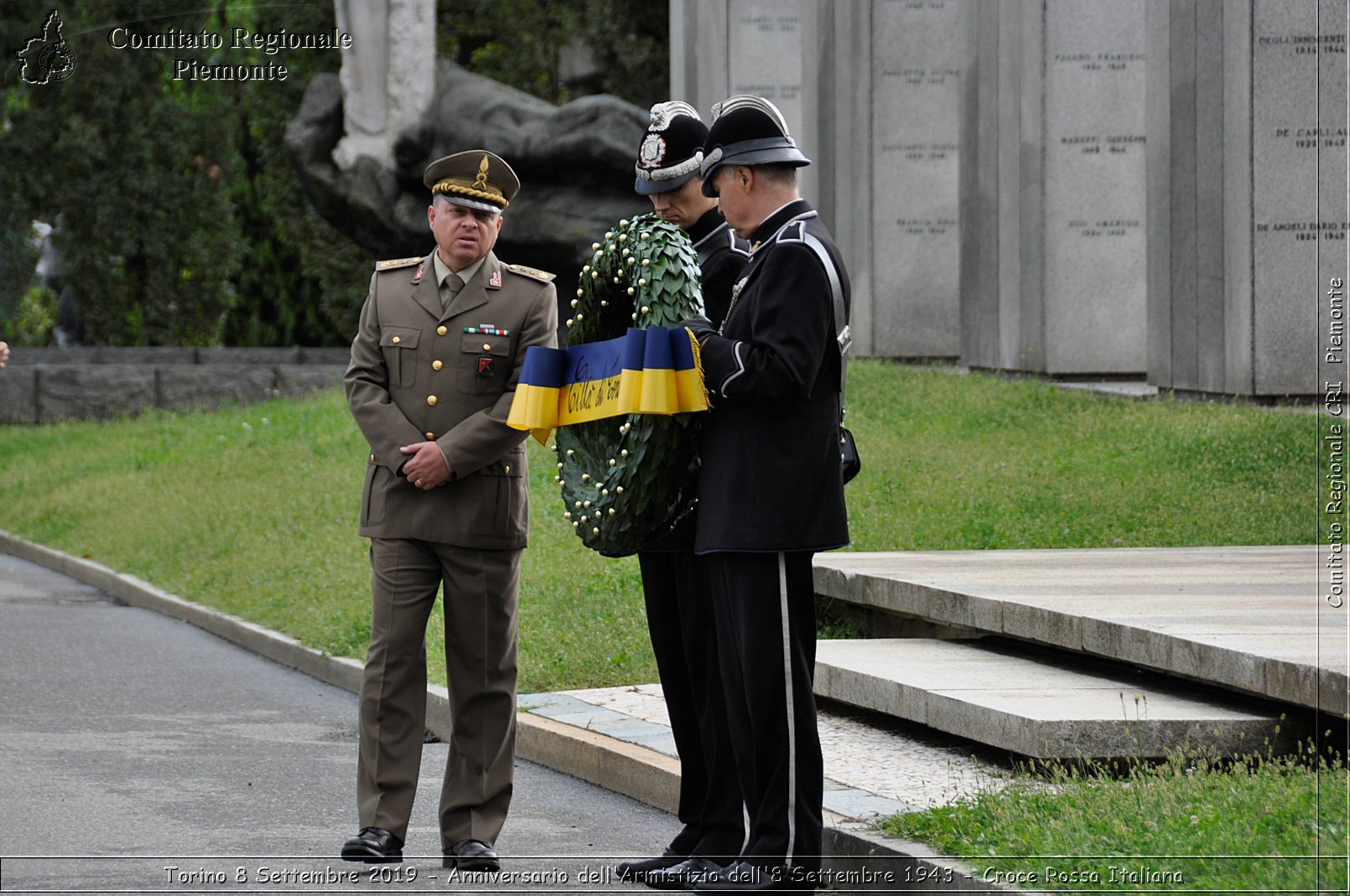 Torino 8 Settembre 2019 - Anniversario dell'Armistizio dell'8 Settembre 1943 - Croce Rossa Italiana